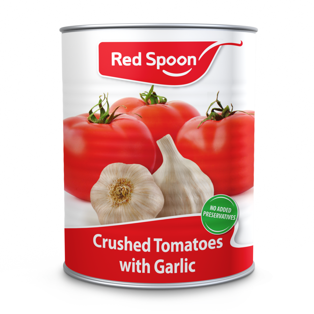 crushed tomatoes garlic a2-5 can