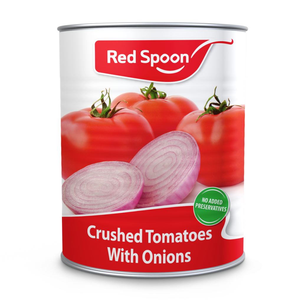 crushed tomatoes with onions a2-5 can